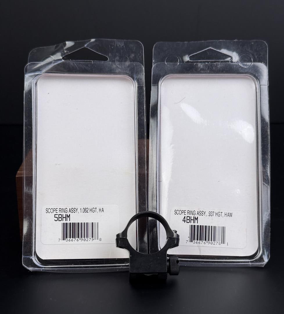 Ruger Rifle Scope Rings - 2