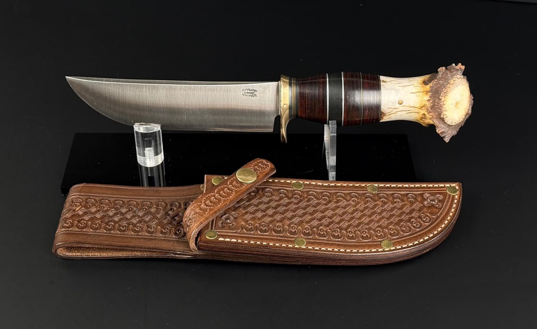 Mike Malosh Scagel Custom Made Knife: 11 3/4" long. Never used or carried.