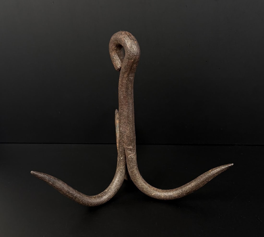Hand Forged Bear or Wolf Trap Drag - 2