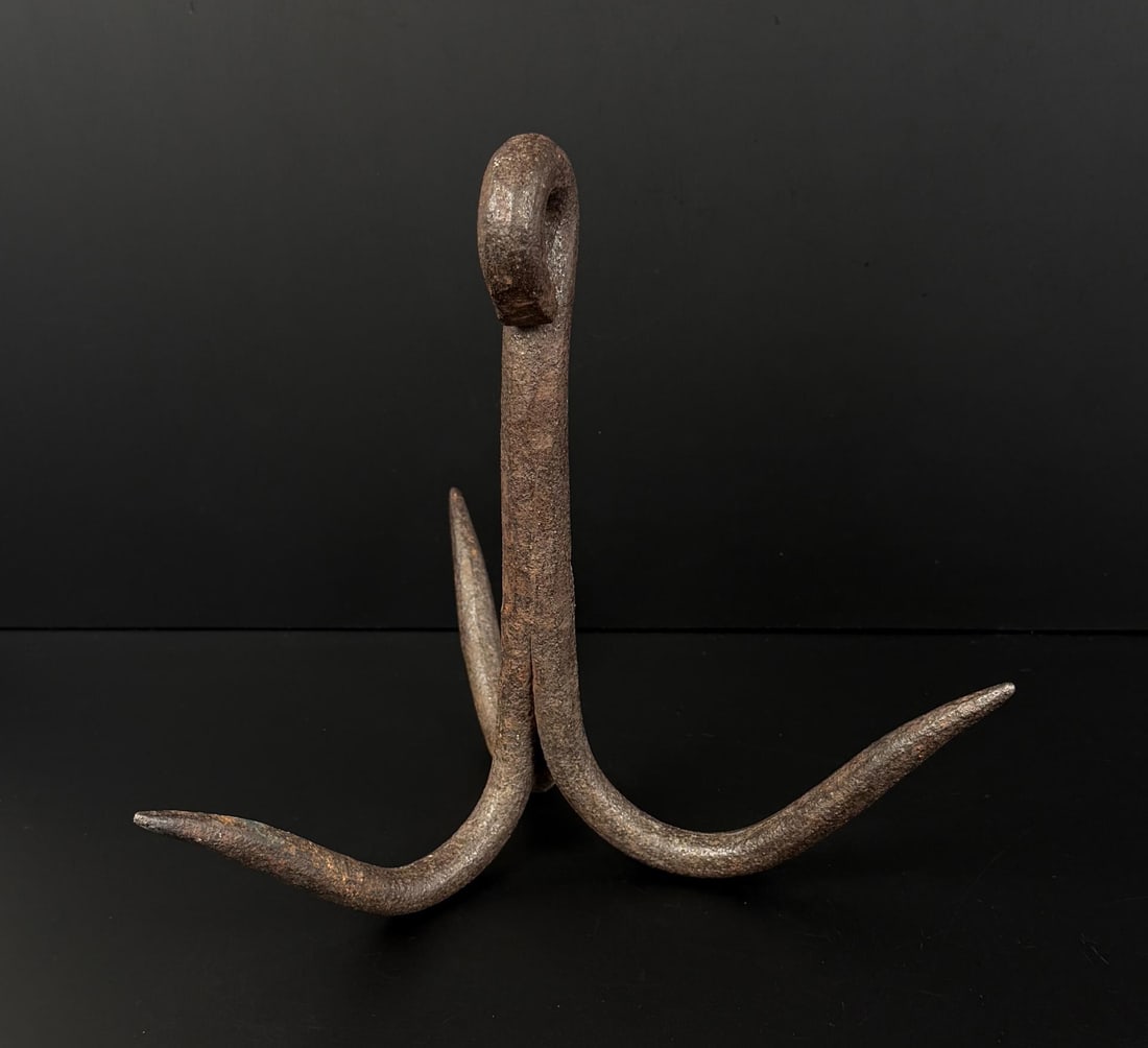 Hand Forged Bear or Wolf Trap Drag - 3