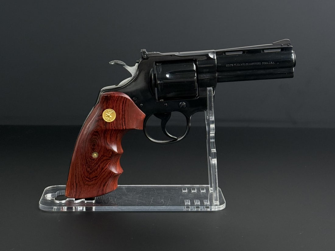 1979 Colt Python .357 Mag Revolver Pistol: 4" barrel. Made in 1979. Requires FFL Transfer. C&R not accepted.
