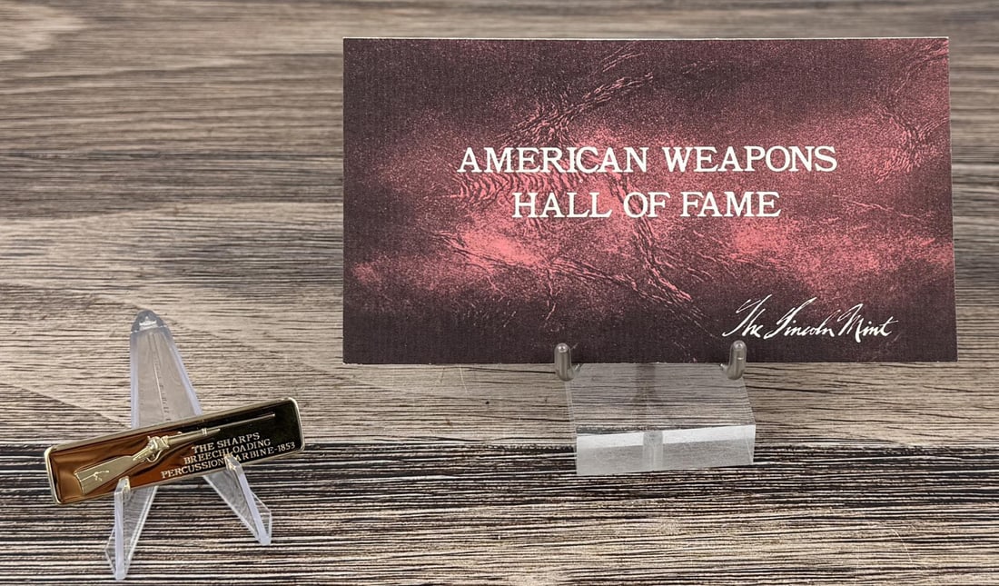 Lincoln Mint 1853 Carbine 1oz Sterling Silver Bar (1 of 5)