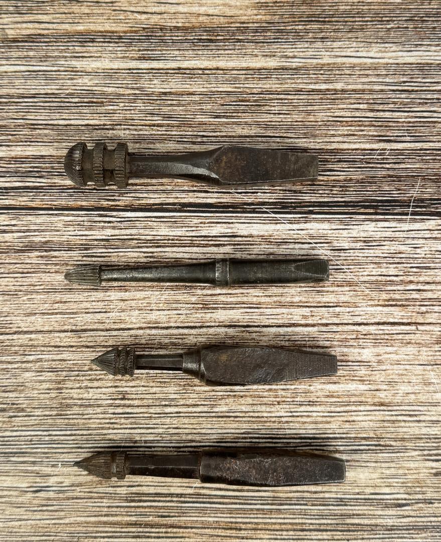 Civil War Bullet Mold Cherries: Nice grouping.