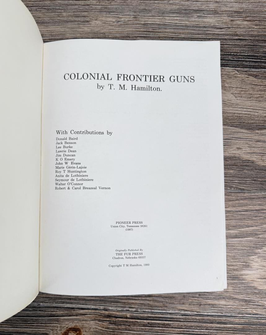 Colonial Frontier Guns - 3