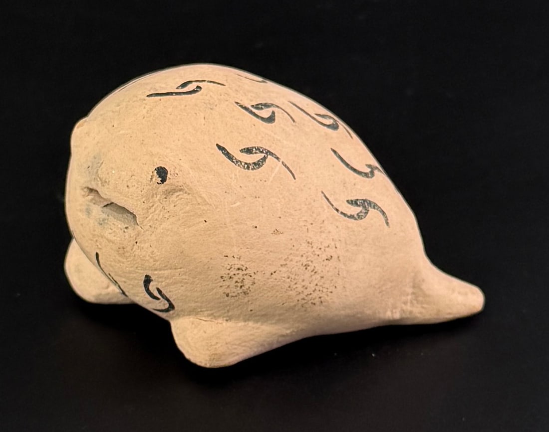 Santo Domingo Pueblo Pottery Frog (1 of 5)