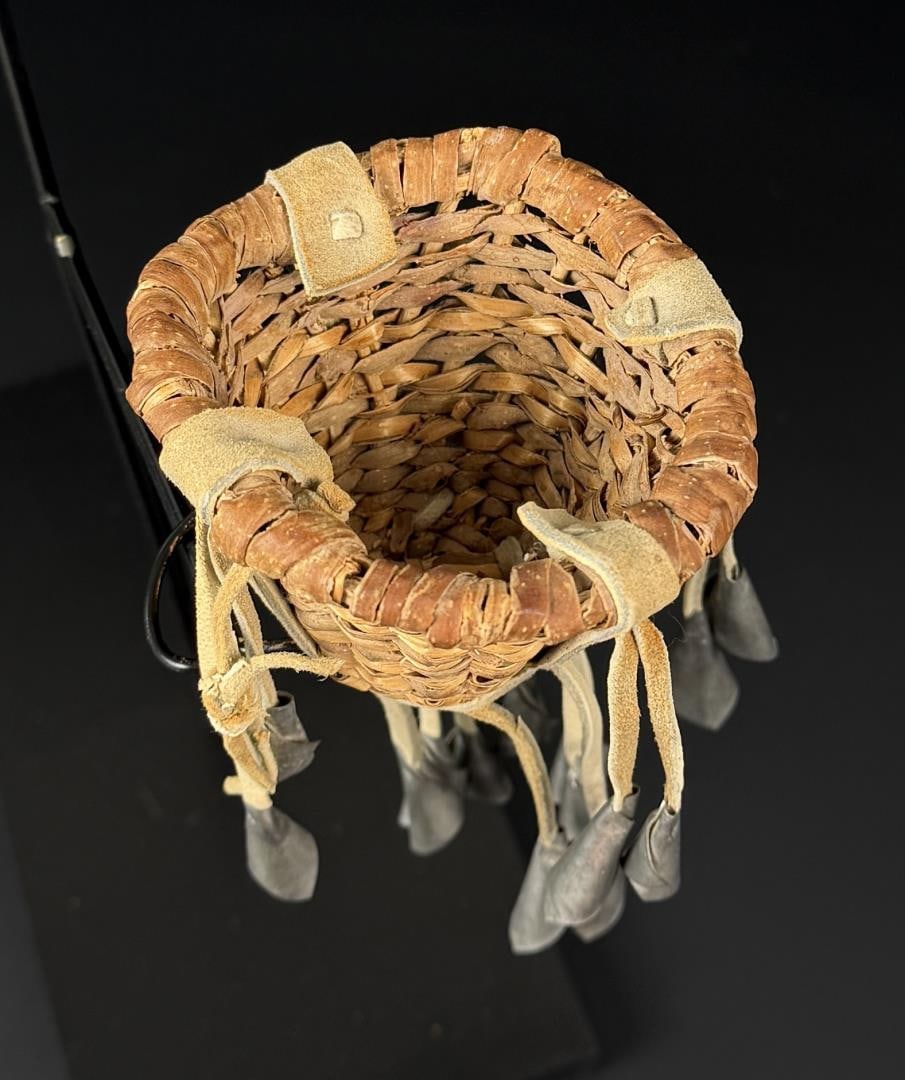 Miniature Apache Indian Burden Basket - 3