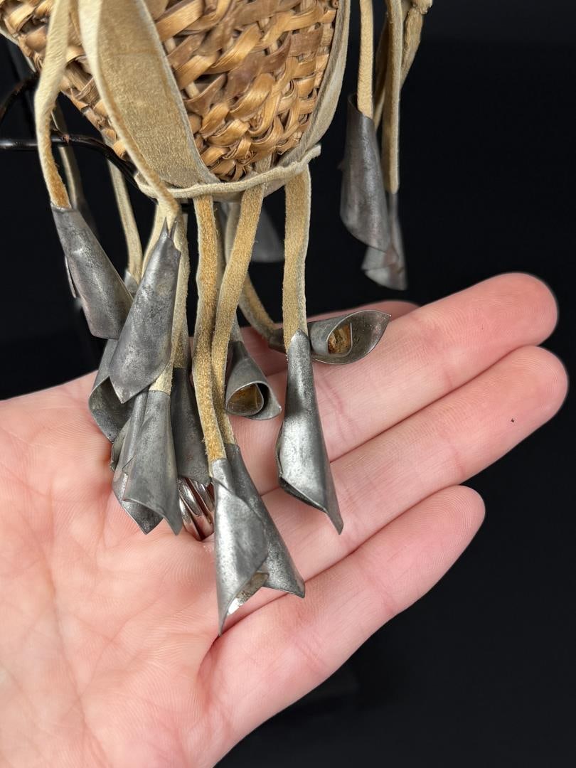 Miniature Apache Indian Burden Basket - 5