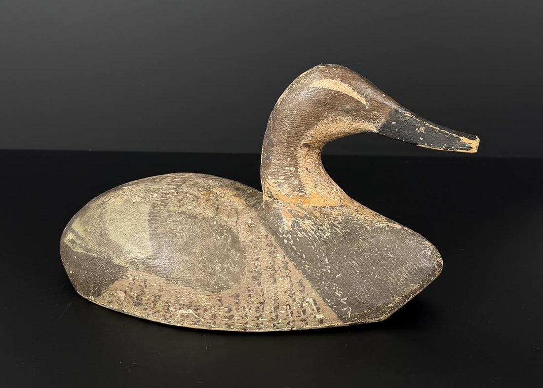 Duncan Ducharme Canvasback Wood Duck Decoy (1 of 5)