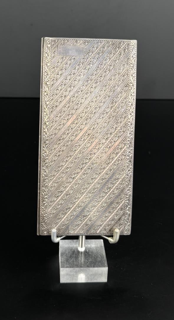 Sterling Silver Cigarette Calling Card Case (1 of 5)