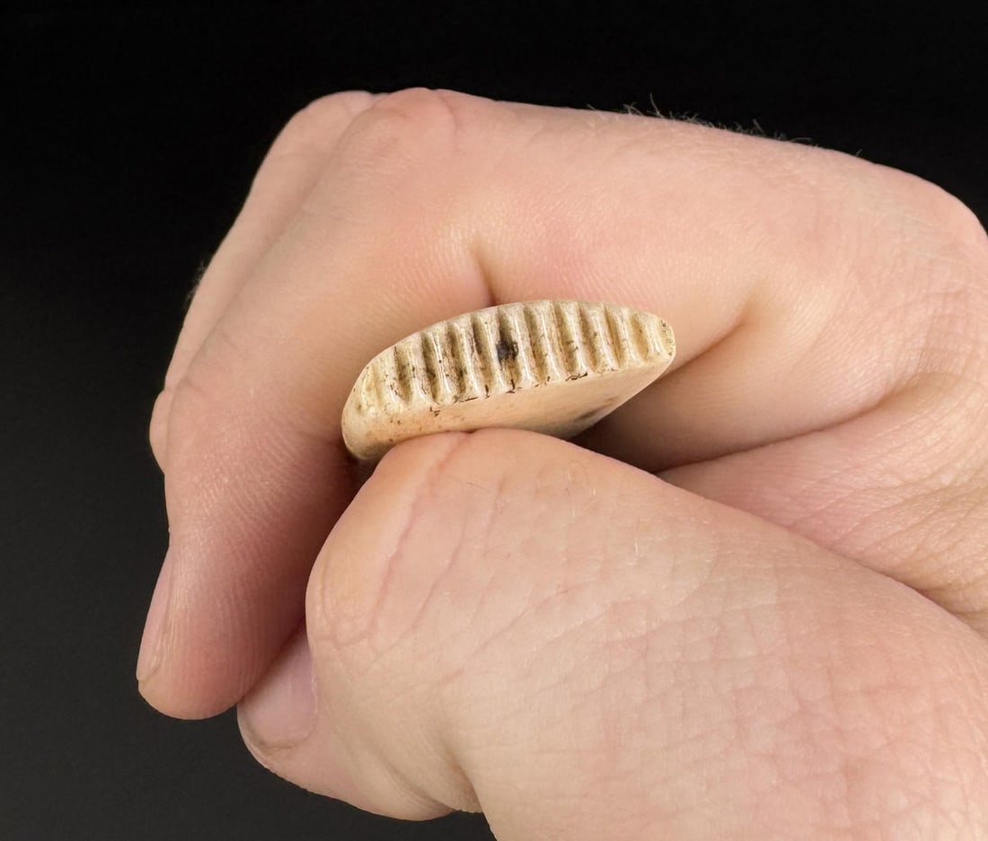 Whaler Made Whale Bone Net Tool - 3