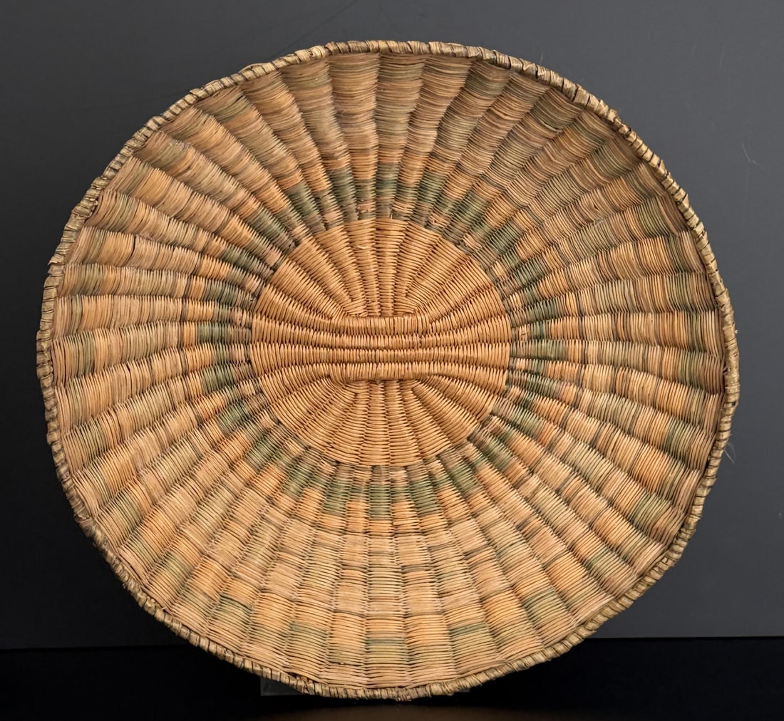 Hopi Native American Indian Basket Tray Third Mesa (1 of 5)