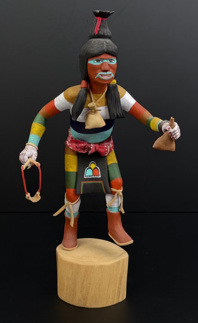 Andrew Sahmie Hopi Clown Indian Kachina Doll (1 of 7)