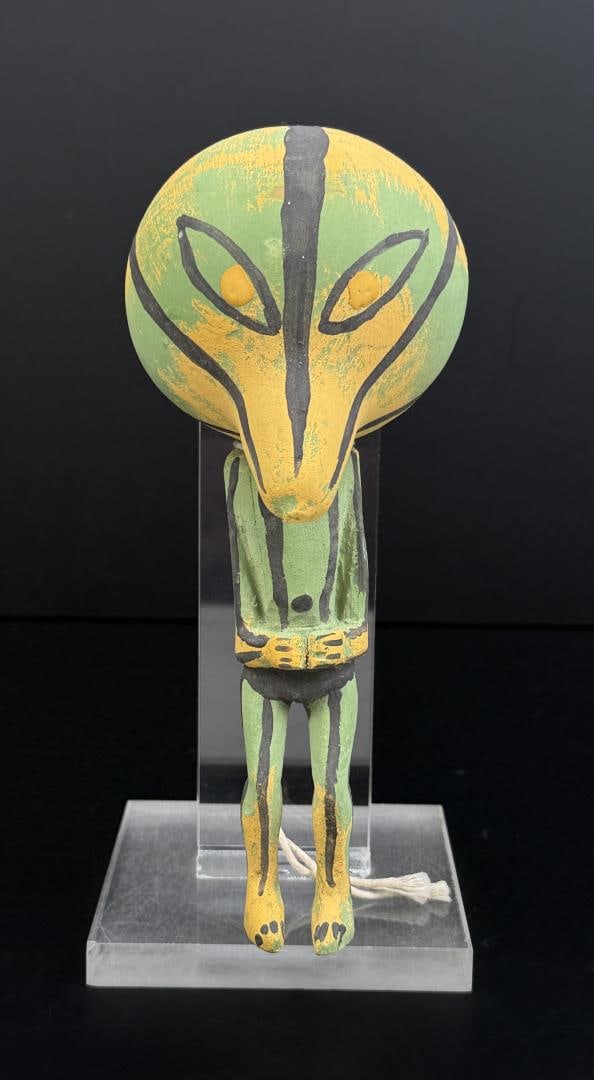Hopi Indian Squash Kachina Doll Rattle (1 of 6)