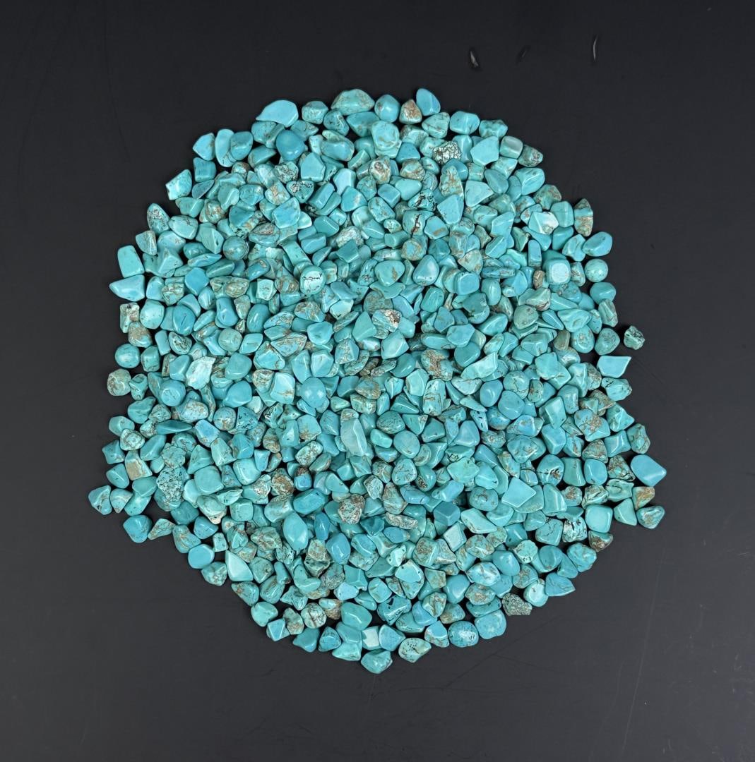 2300 Carats of Howlite Turquoise Nuggets (1 of 3)