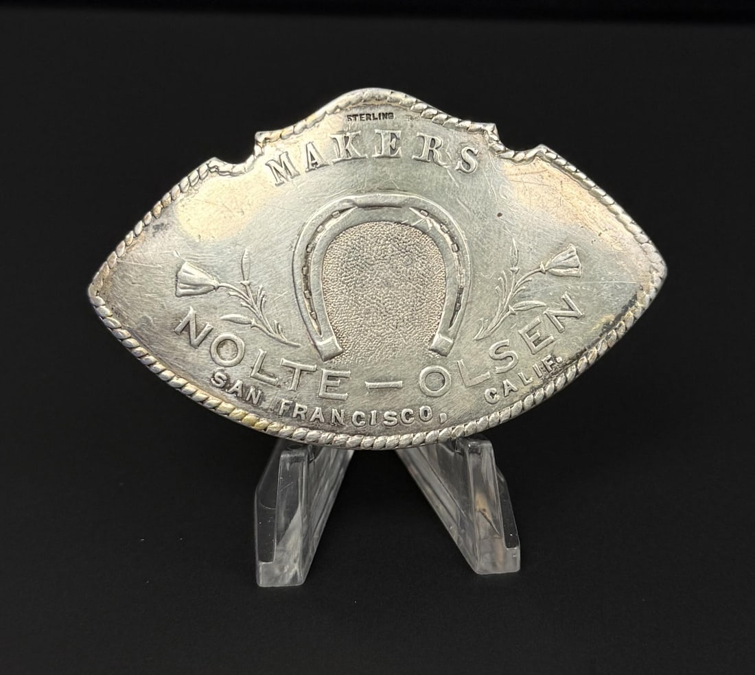 Nolte Olsen Presentation Sterling Saddle Tag (1 of 4)