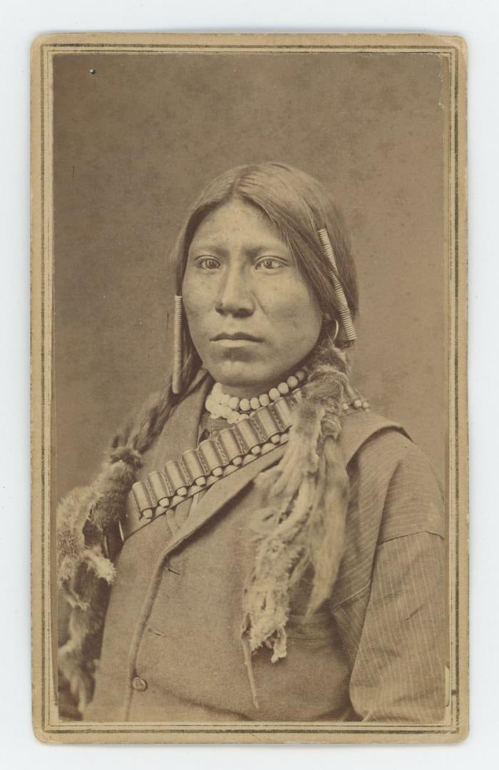 WG Chamberlain Ute Indian CDV Photo (1 of 3)