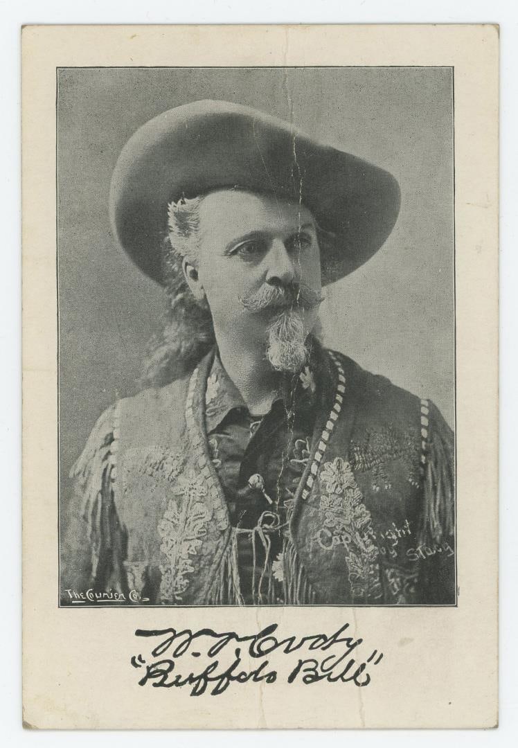 Buffalo Bill Cody Trade Card (1 of 3)