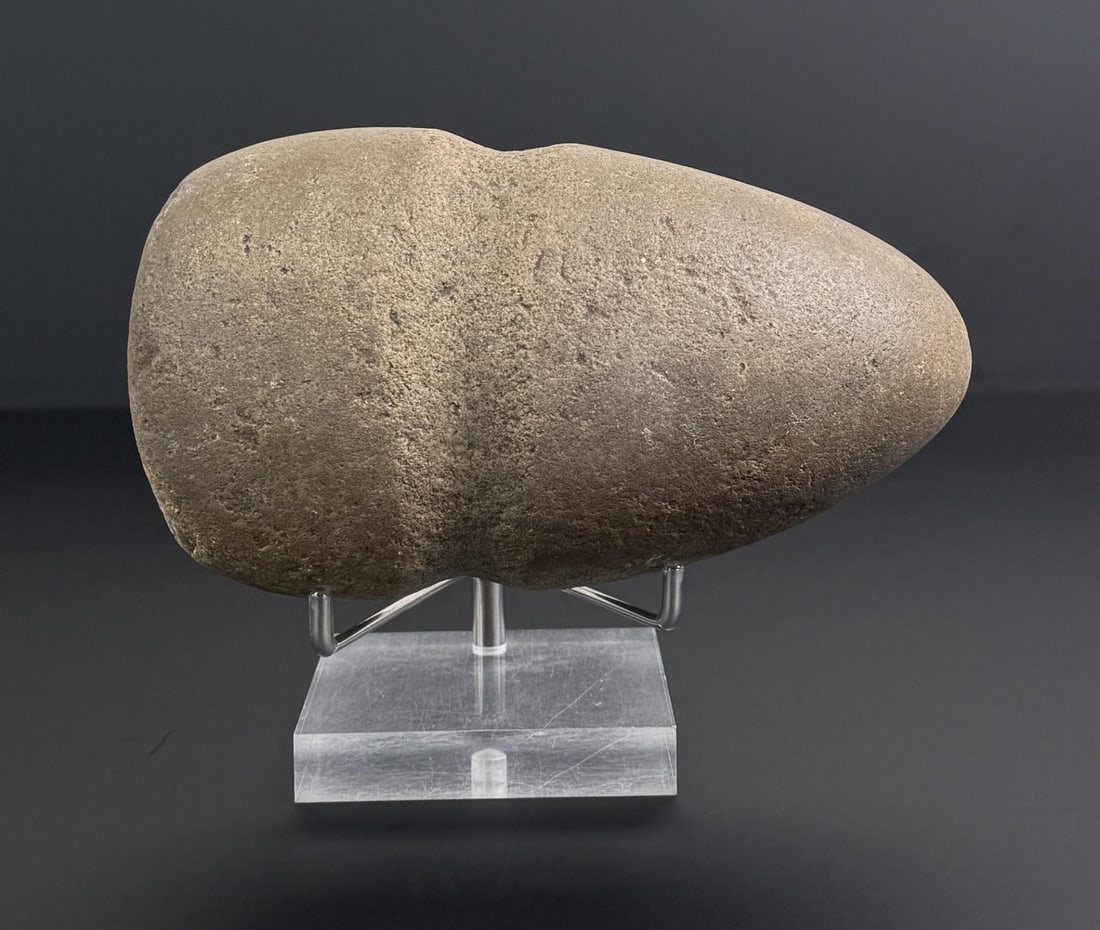 Ancient Native American Stone War Club (1 of 3)