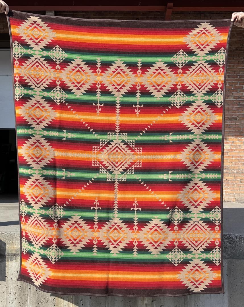 Antique Pendleton Indian Wool Blanket (1 of 4)