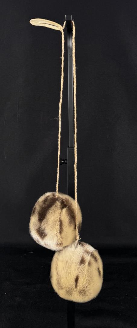 Alaskan Inuit Eskimo Seal Bolas (1 of 3)