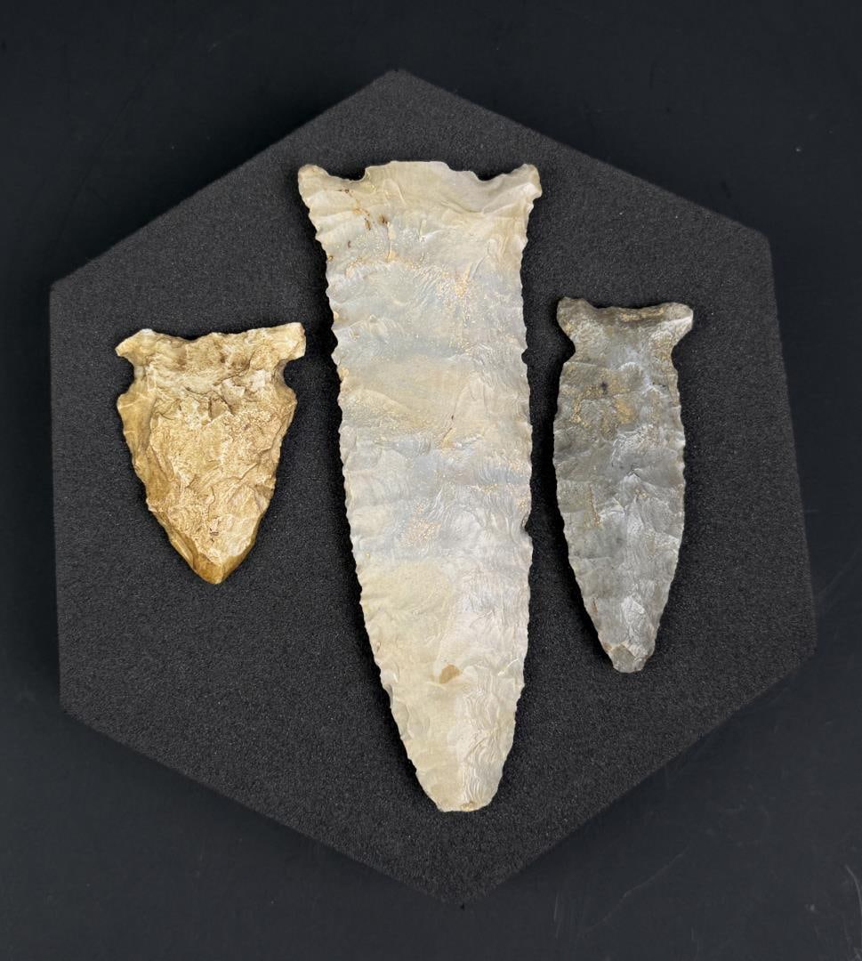 Ancient Native American Indian Arrowheads (1 of 4)