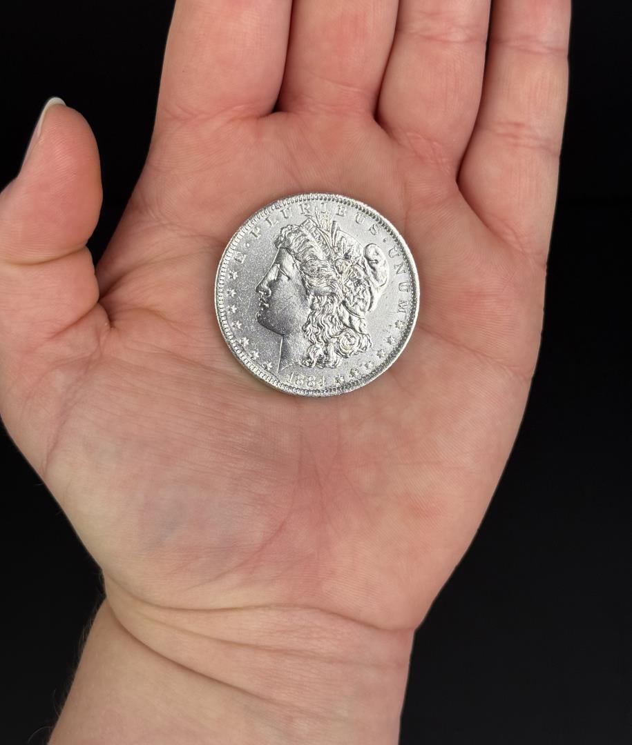 1884 O Morgan Silver Dollar (1 of 3)