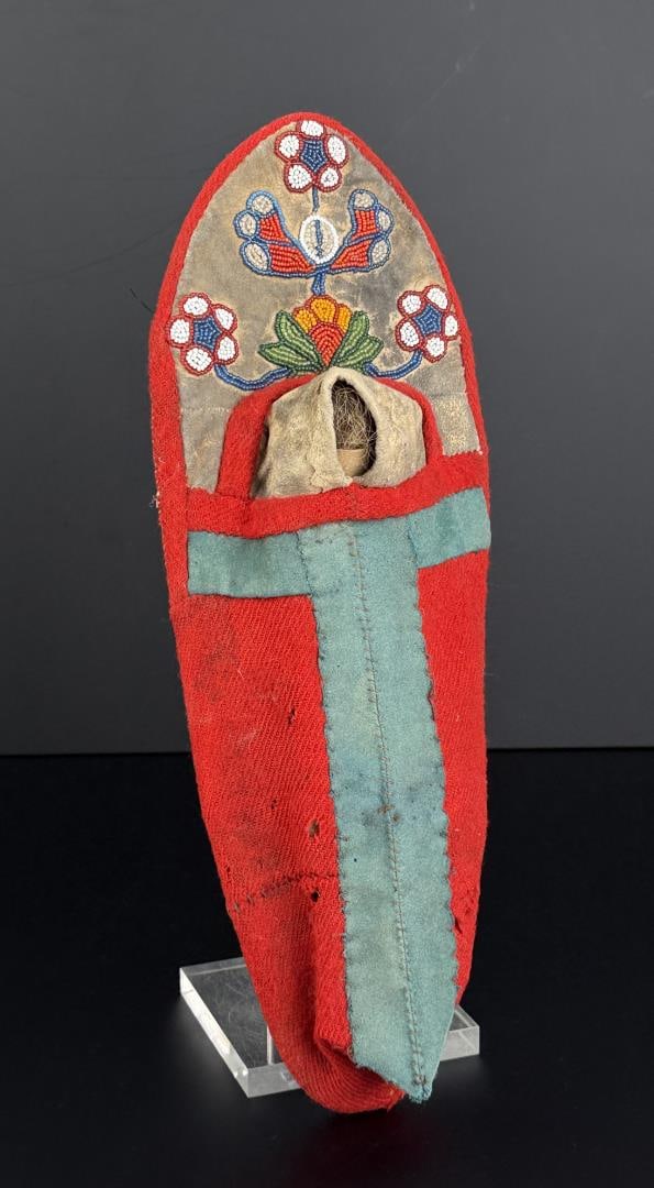 Crow Miniature Native American Indian Cradleboard (1 of 9)