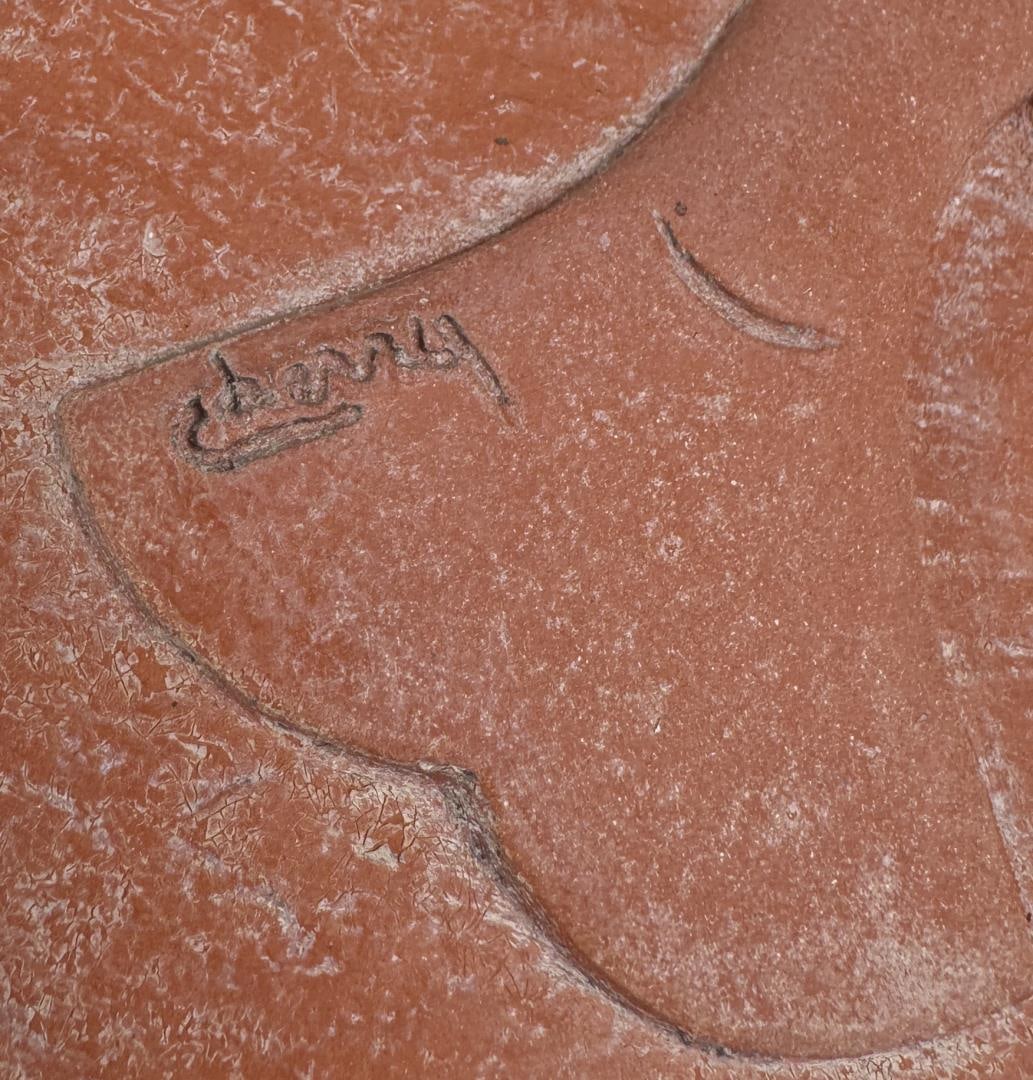 Tim Cherry Salmon Terracotta Tile - 2