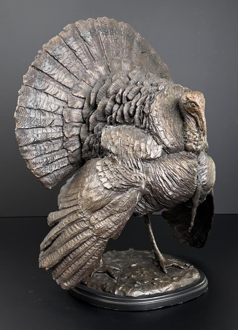 James Gruzalski American Wild Turkey Bronze (1 of 9)