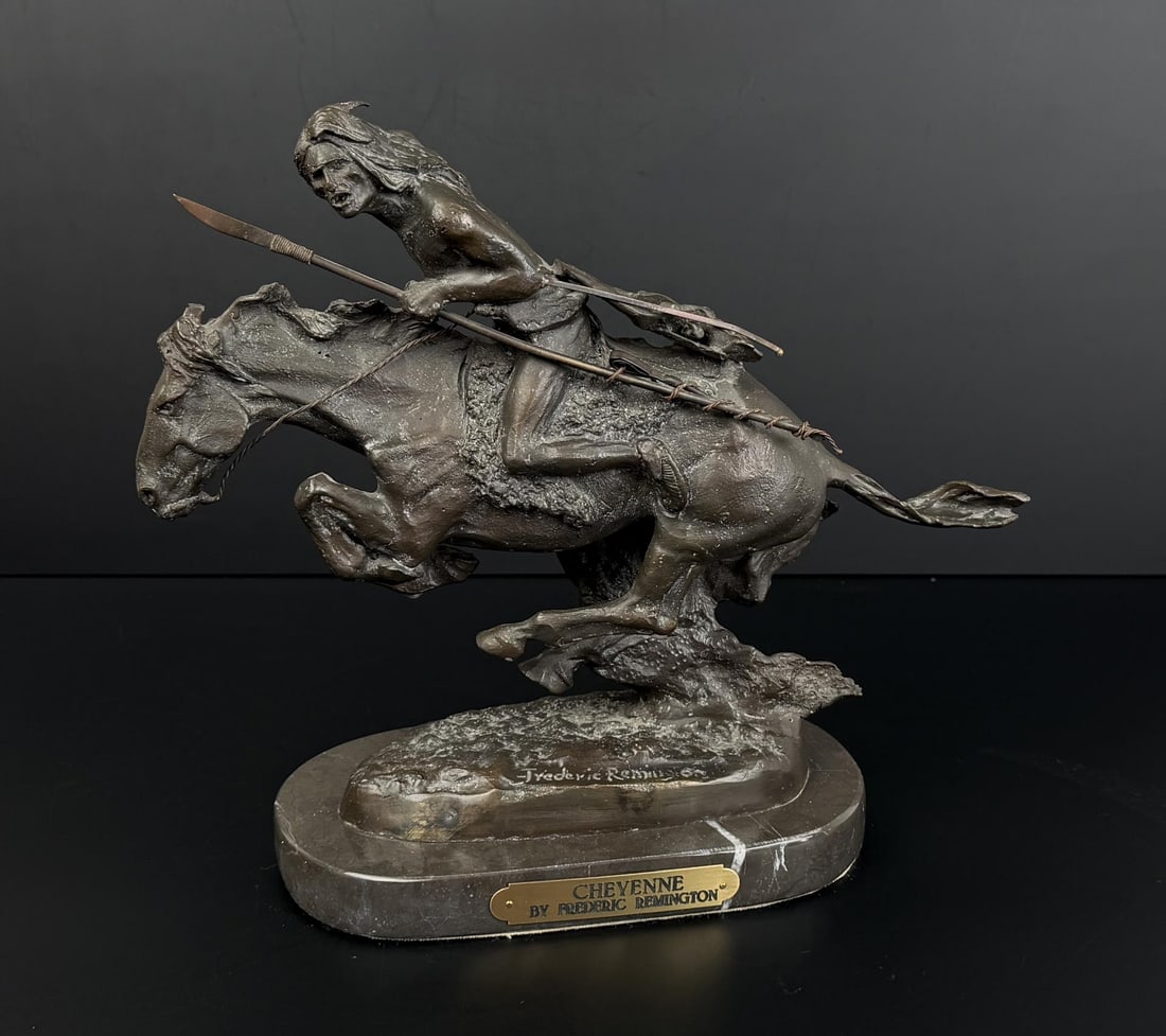 Frederic Remington Cheyenne Bronze (1 of 5)
