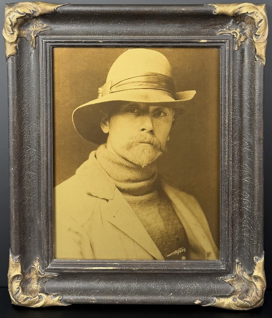 Edward Curtis Self Portrait Orotone Photo (1 of 4)