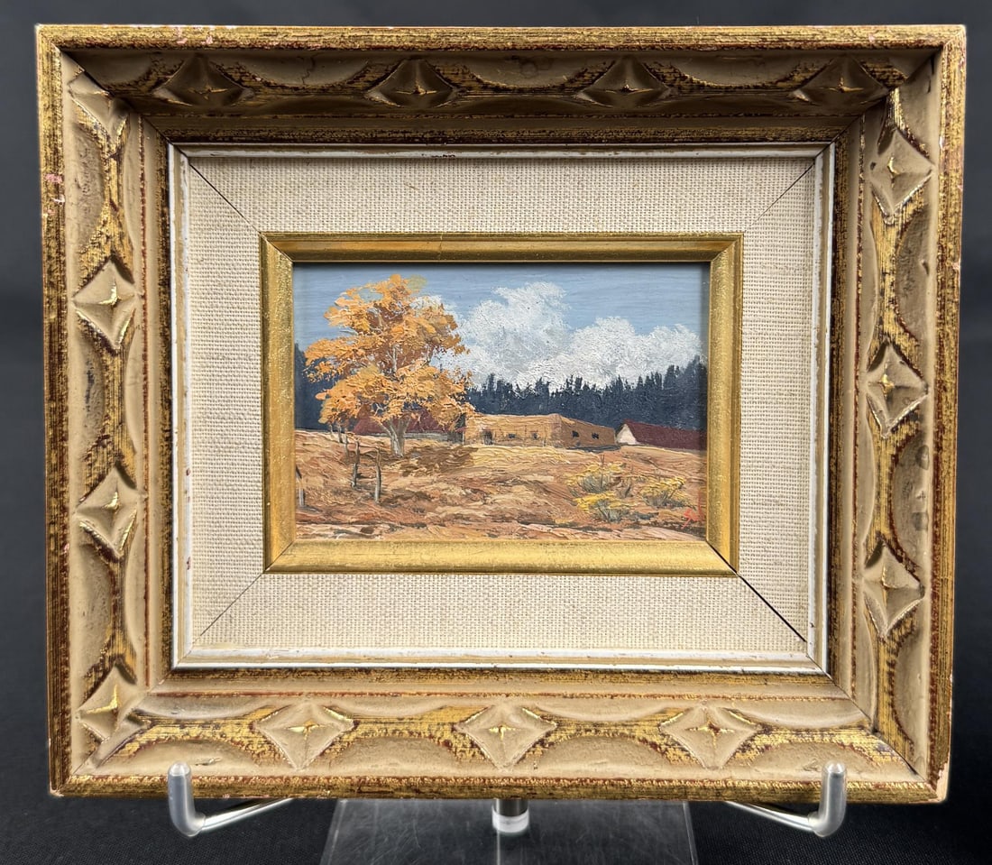 Betty Sabo New Mexico Pueblo Summer Oil Painting (1 of 5)