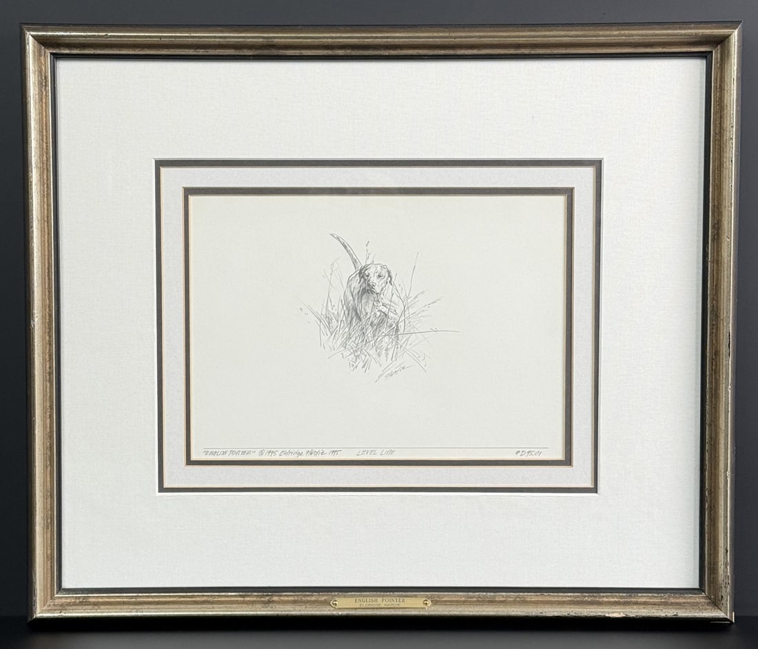 Eldridge Hardie English Pointer Drawing (1 of 6)