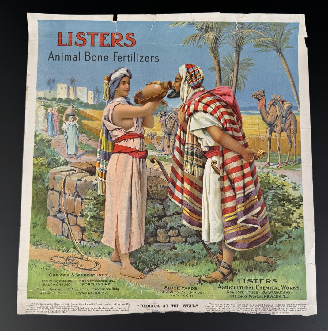 Listers Animal Bone Fertilizers Sign (1 of 4)