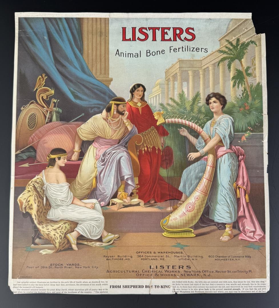 Listers Animal Bone Fertilizers Sign (1 of 5)