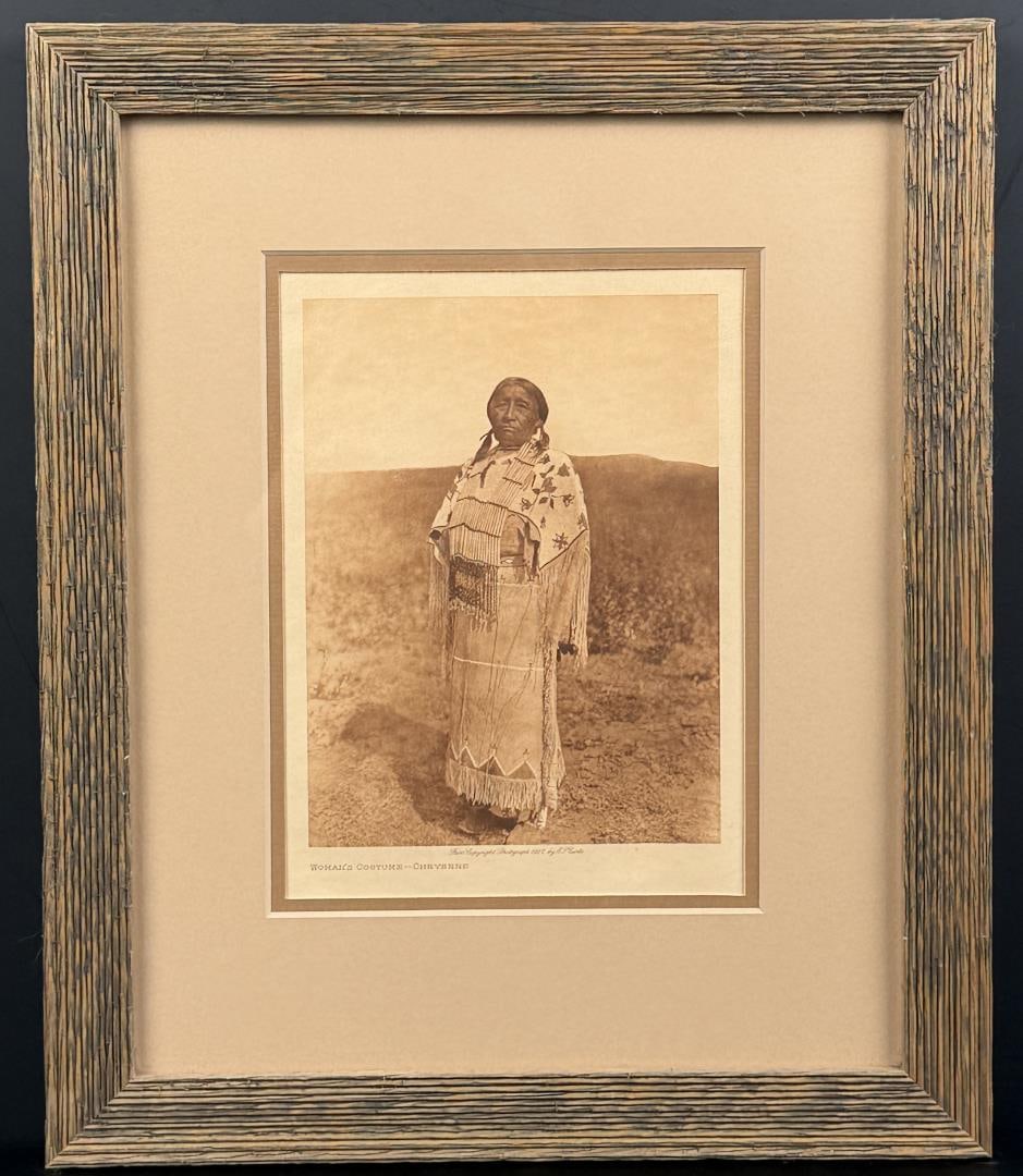 Edward Curtis Womans Costume Photogravure (1 of 5)