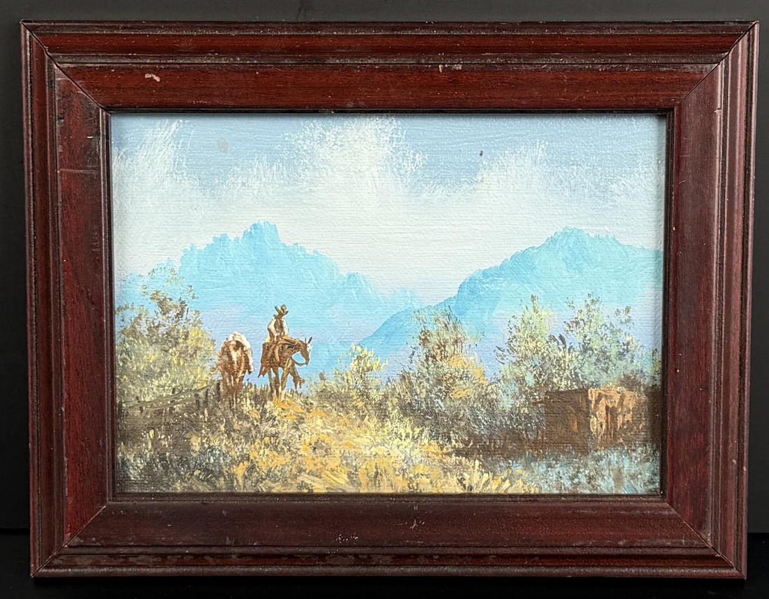 Lester Hughes Lone Ranger Painting (1 of 3)