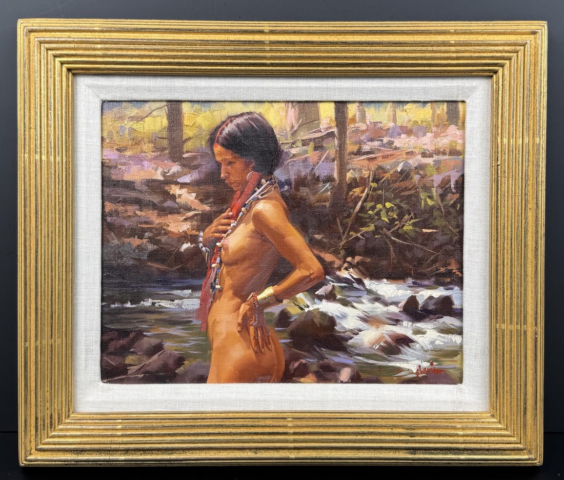 Stan Davis The Last Song of Summer Painting (1 of 6)