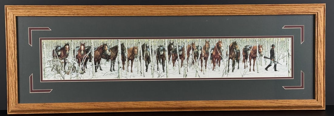 Bev Doolittle Two Indian Horses Print (1 of 4)