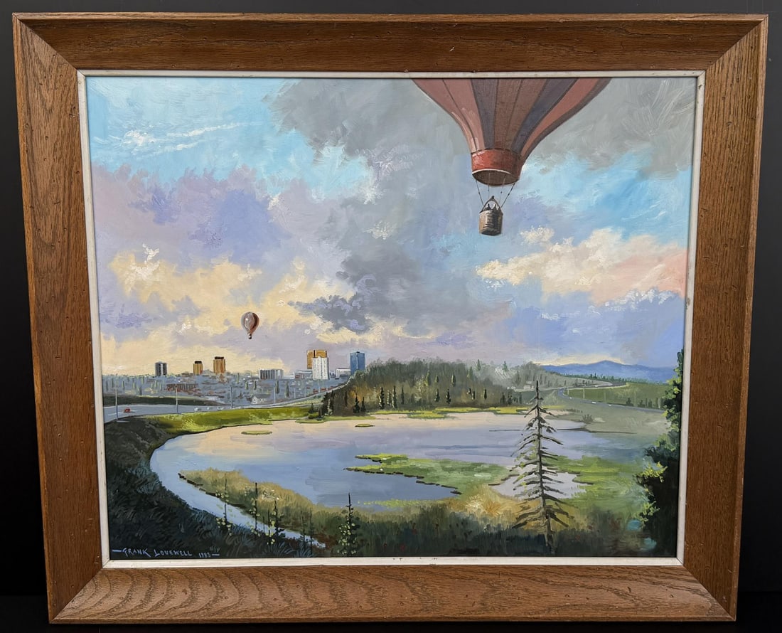 Frank Lovewell Hot Air Balloon Painting (1 of 5)