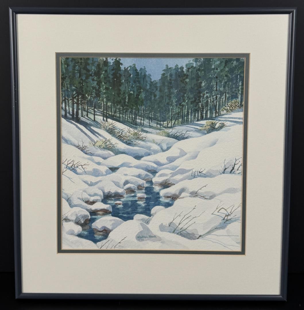 Walter Hook Rattlesnake Creek Painting (1 of 4)