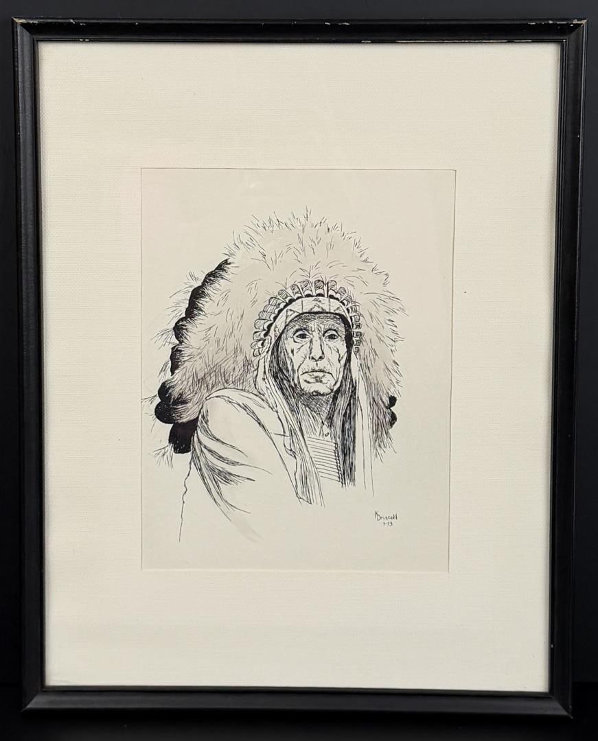 Kelly Driscoll Indian Drawing (1 of 4)