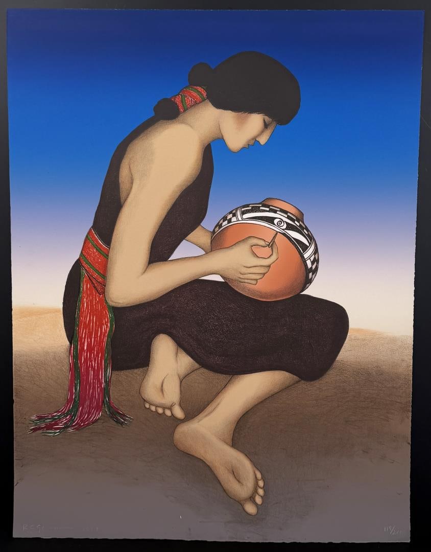 R.C. Gorman Hopi Lithograph (1 of 6)