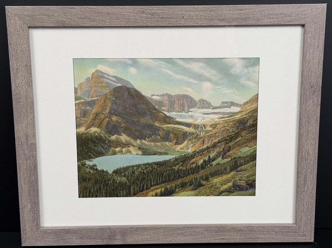 Grinnell Lake and Glacier Print (1 of 3)