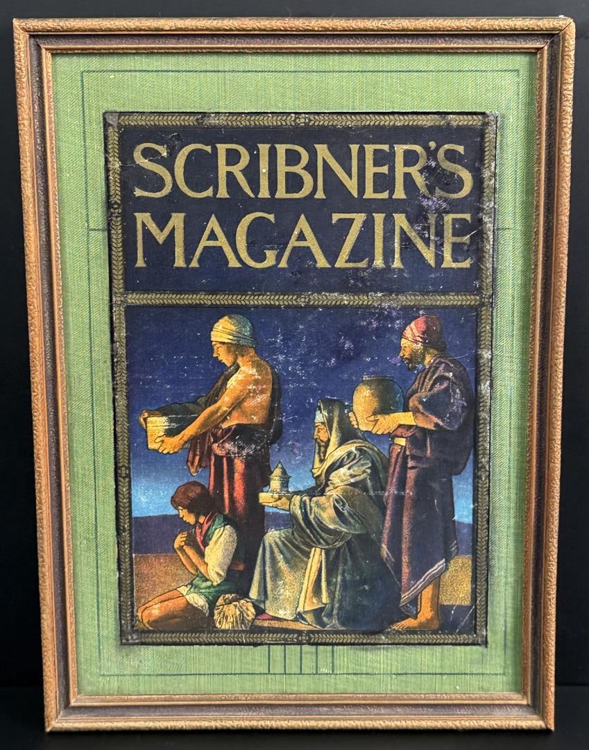 Scribners Magazine Cover Maxfield Parrish Print (1 of 5)