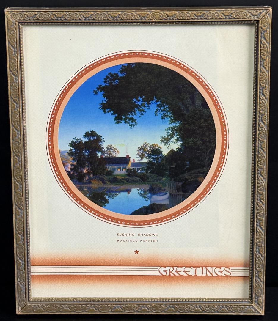 Evening Shadows Maxfield Parrish Print (1 of 4)
