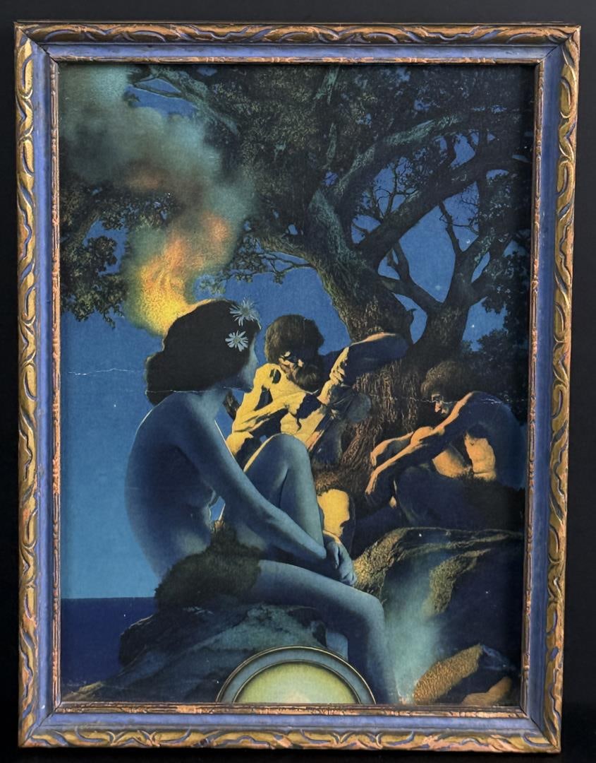 Primitive Man Maxfield Parrish Print (1 of 4)