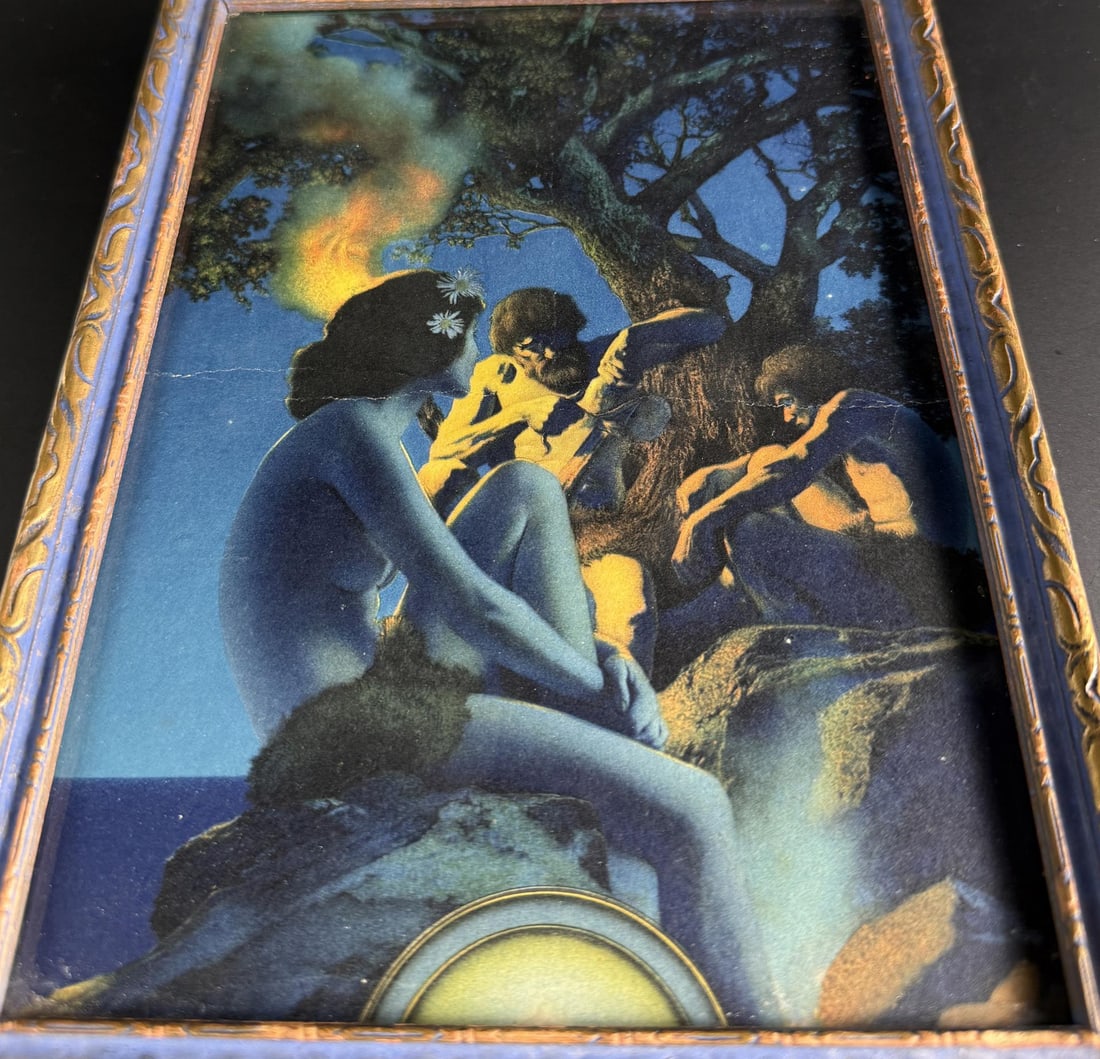 Primitive Man Maxfield Parrish Print - 2