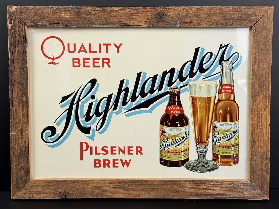 Highlander Beer Missoula Montana Sign (1 of 3)
