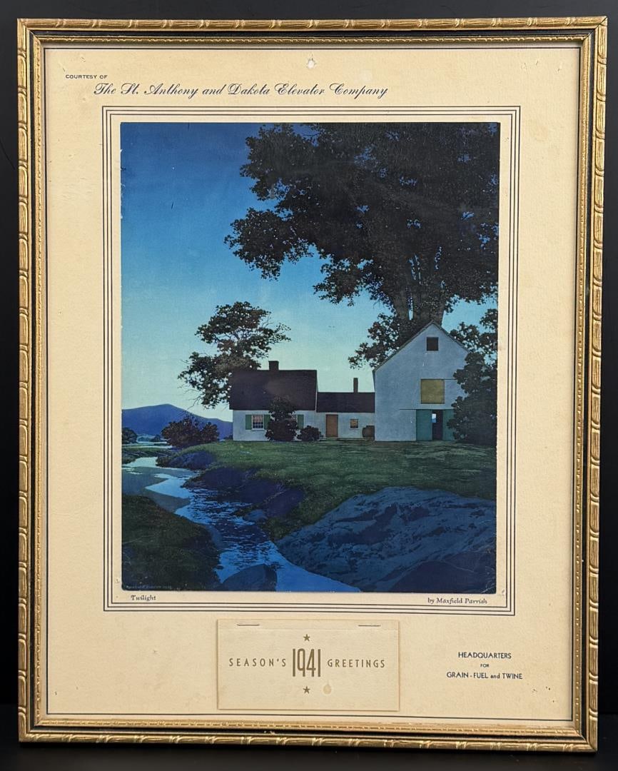 Twilight Maxfield Parrish Calendar Dakota Elevator (1 of 4)